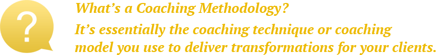 what is a coaching methodology?