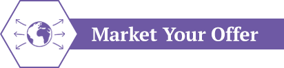 market your offer
